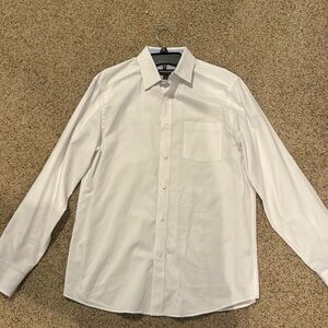Johnston and Murphy men’s M white dress shirt.
